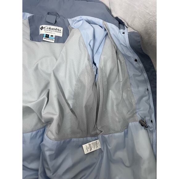 COLUMBIA 3 in 1 INTERCHANGE Fleece Lined Mid length Weather Proof Jacket Coat XL - Picture 10 of 11